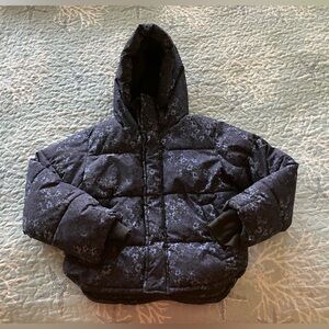 All in motion girl medium size (8) puffer hooded jacket